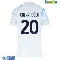 Inter Milan Hakan Calhanoglu #20 Gostujuci Dres za Ženska 2025-26 Kratak Rukav